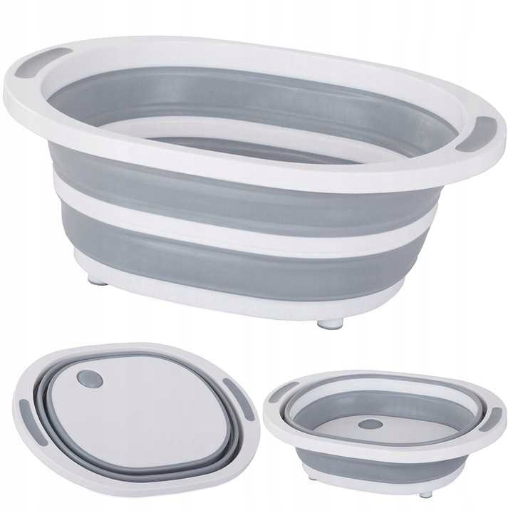 Skládací Vana Pro Psa Kočku Miska Silikon Malá Korek