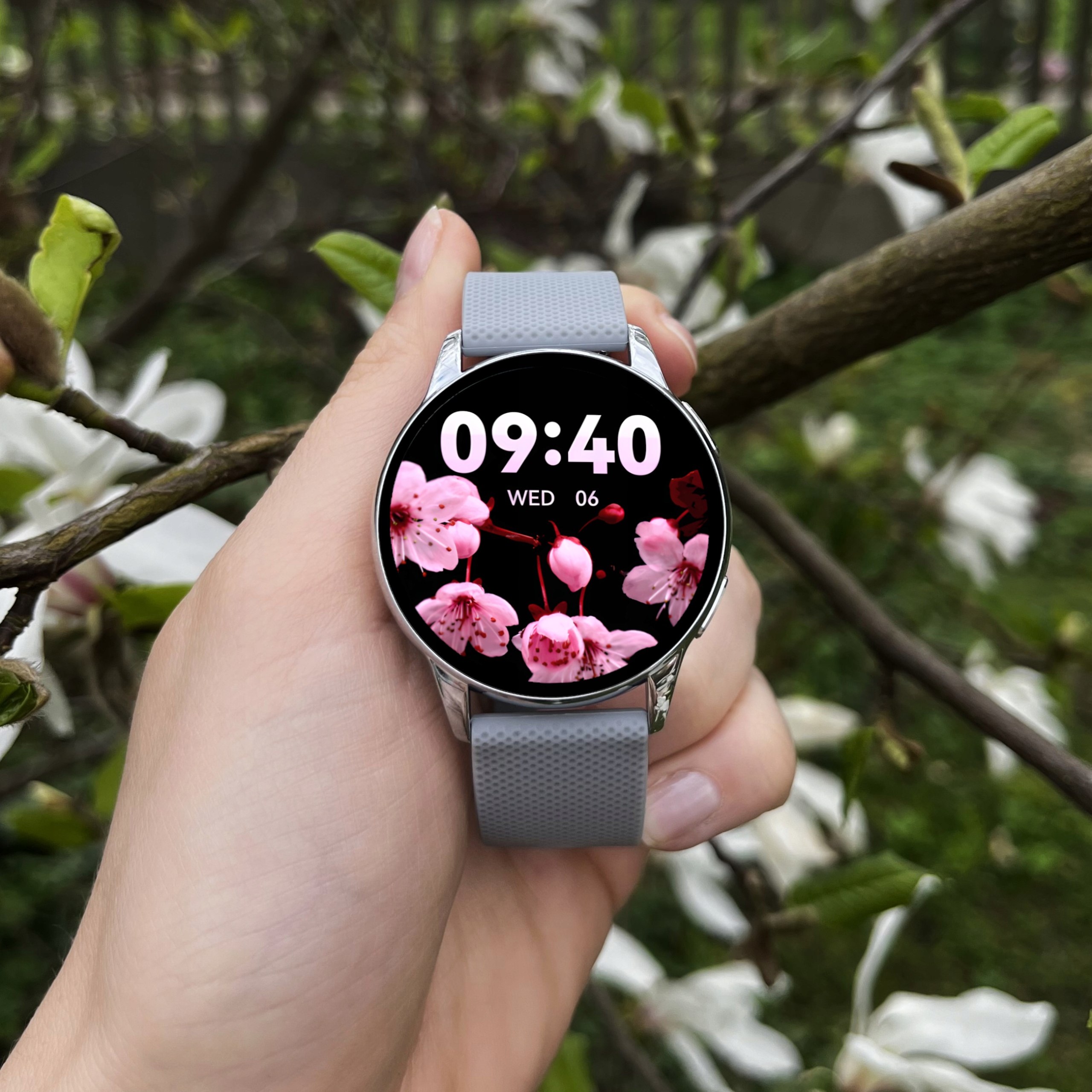 SMARTWATCH DAMSKI ZEGAREK ROZMOWY MENUPL ZDROWIE SPORT POWIADOMIENIA 2paski Kompatybilność systemowa Android iOS