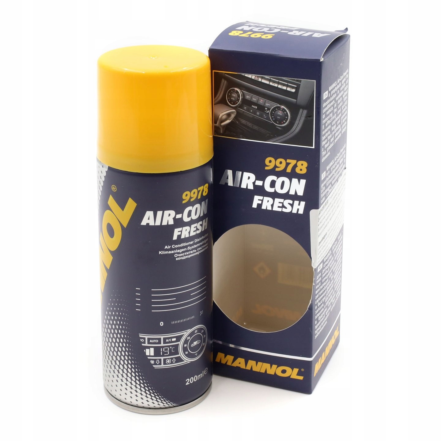 

Odświeżanie Klimatyzacji Mannol Air-Con 200ml 9978