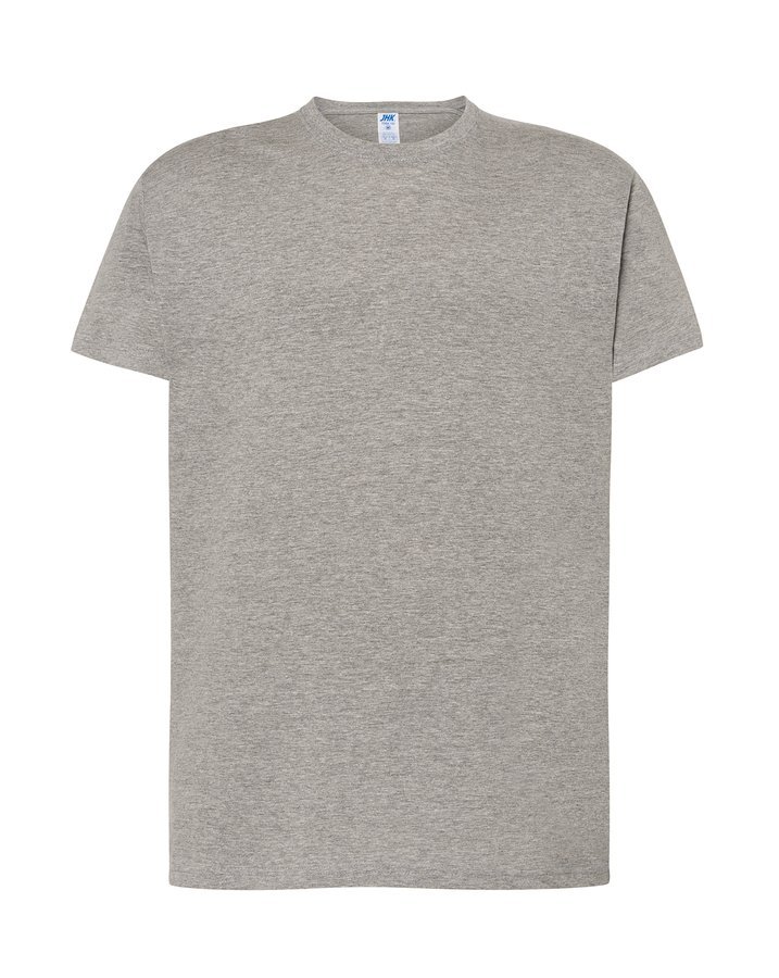 

Premium koszulka męska 190g -jhk- szary melanż 2XL