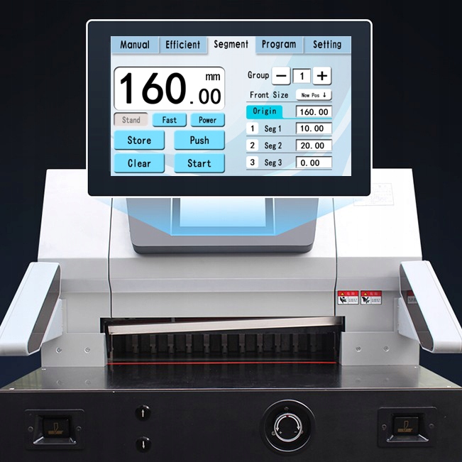 Elektryczna gilotyna do papieru EvoCutter CM460X Marka inny