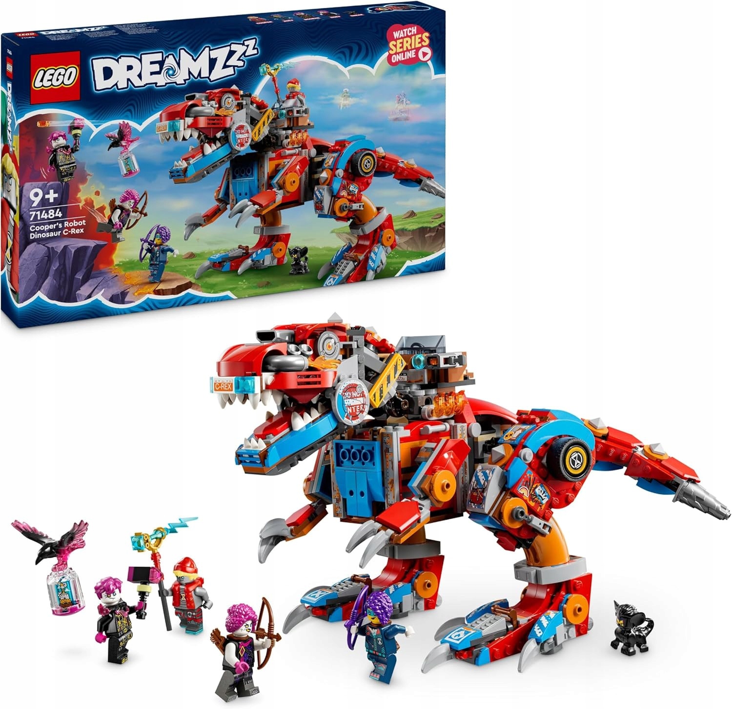 Dinorobot Coopera C-Rex Lego DREAMZzz 71484 dinosaurus tyranosaurus pterodaktyl