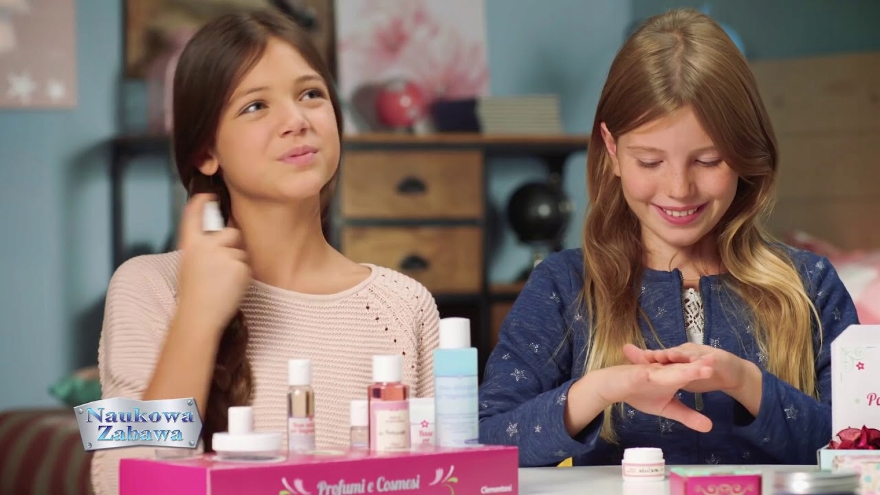NAUKOWA ZABAWA ZRÓB TO SAM KOSMETYKI BAW SIĘ 8+ Marka Clementoni