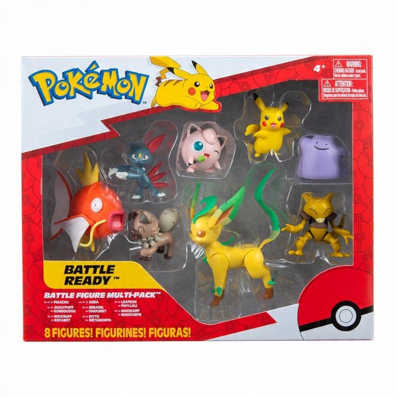

Pokemon Zestaw 8 Figurek do Bitwy Pikachu PKW2686