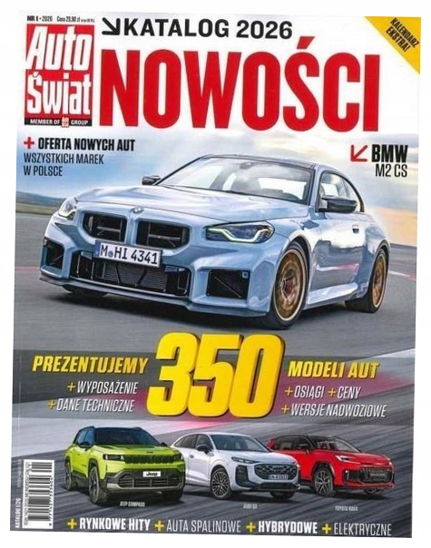 Auto Świat Nowości 2026 1/2026
