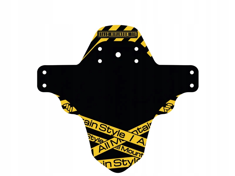 Ams Mud Guard Toxic/Yellow
