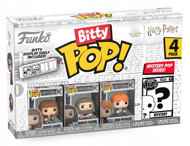 Funko Pop! Harry Potter Hermione 4-pack Bitty