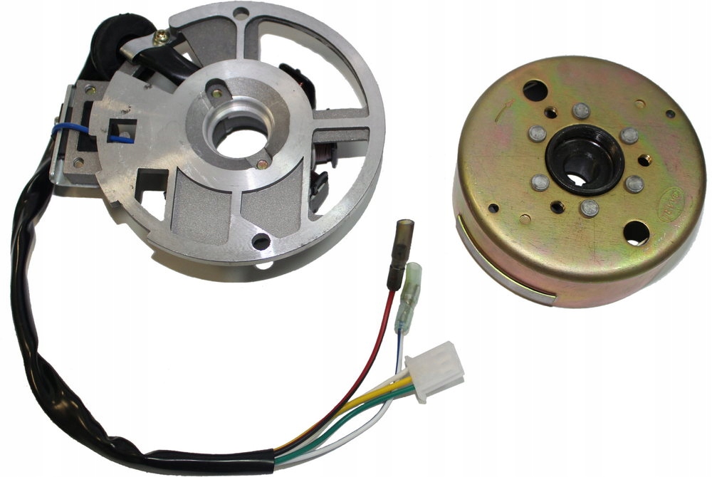 Alt000254 - СТАТОР ІСКРОУТВОРЮВАЧ 7 ПРОВОДІВ 5 ПРОВОДІВ MAGNETO 2T MBK