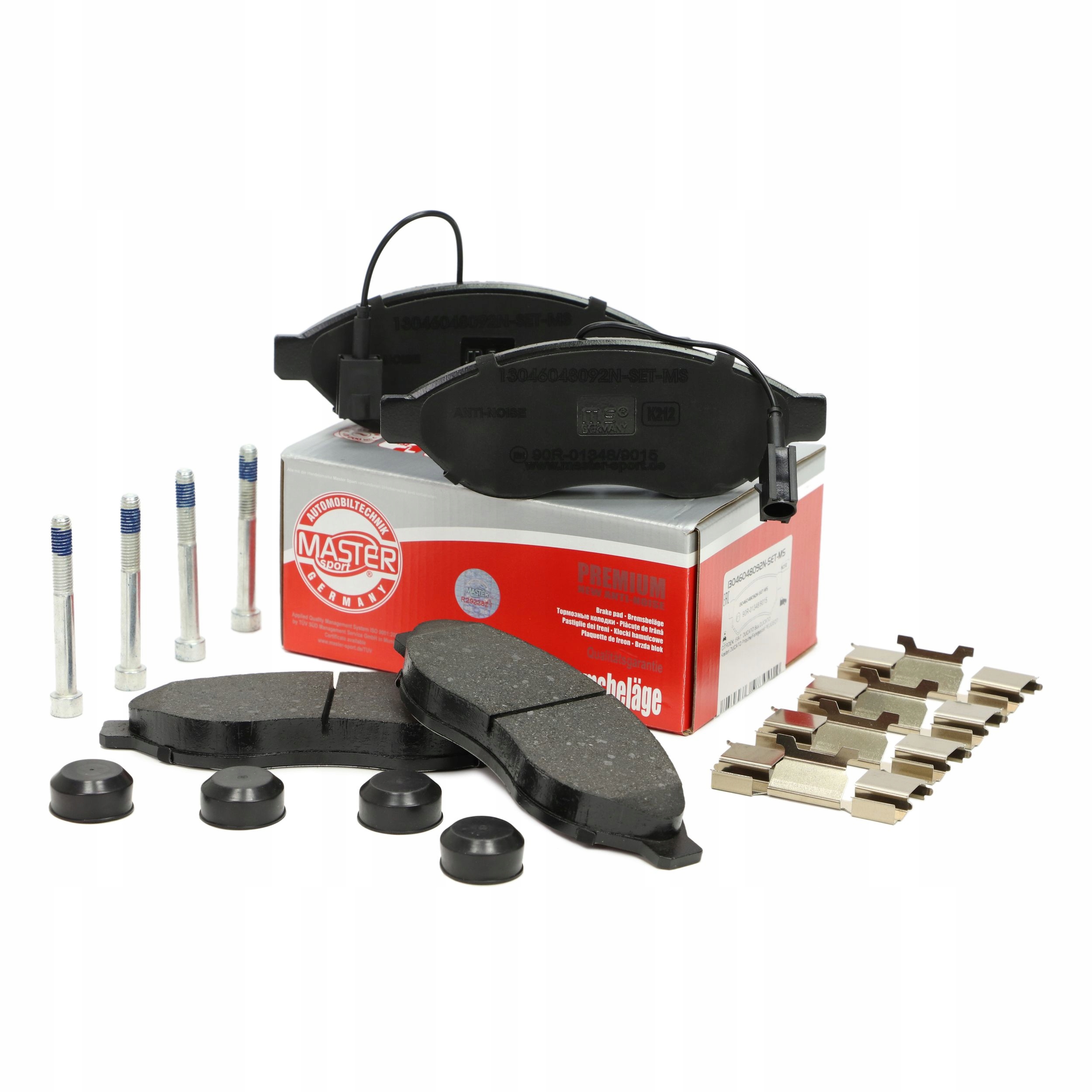 13046048092N-SET-MS - Передні колодки FIAT DUCATO, CITROEN JUMPER, P. BOXER