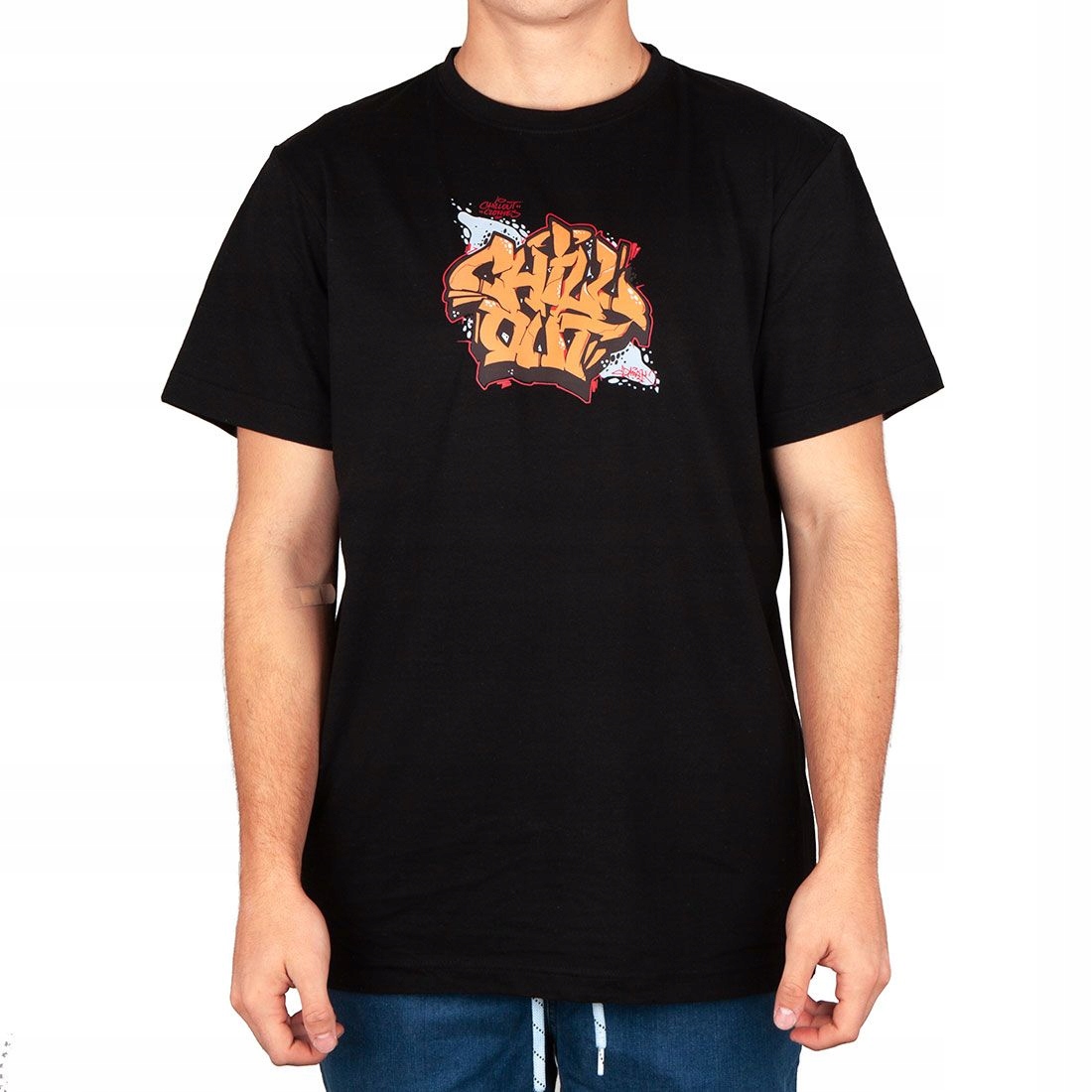 Tričko Chillout Clothes Dmark Chill černé Str