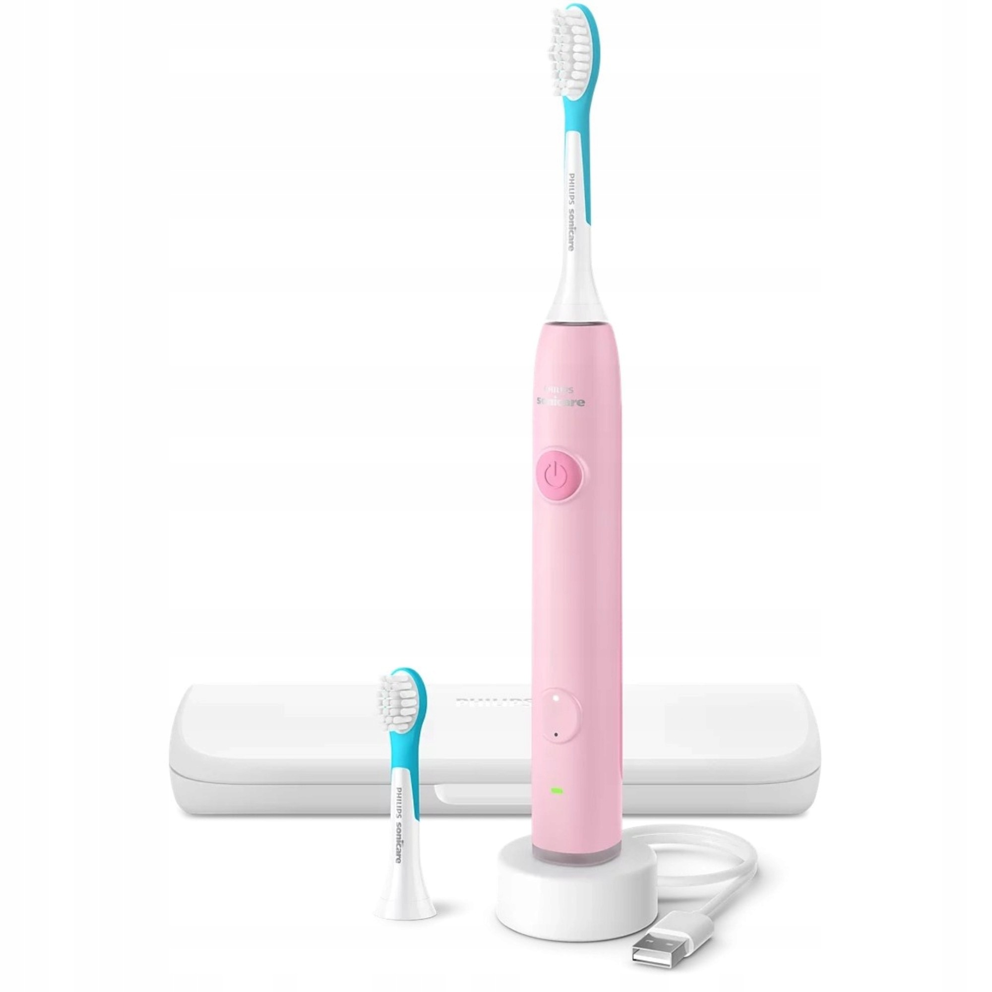 Szczoteczka soniczka Philips Sonicare For Kids Smart HX6600/41 Różowa