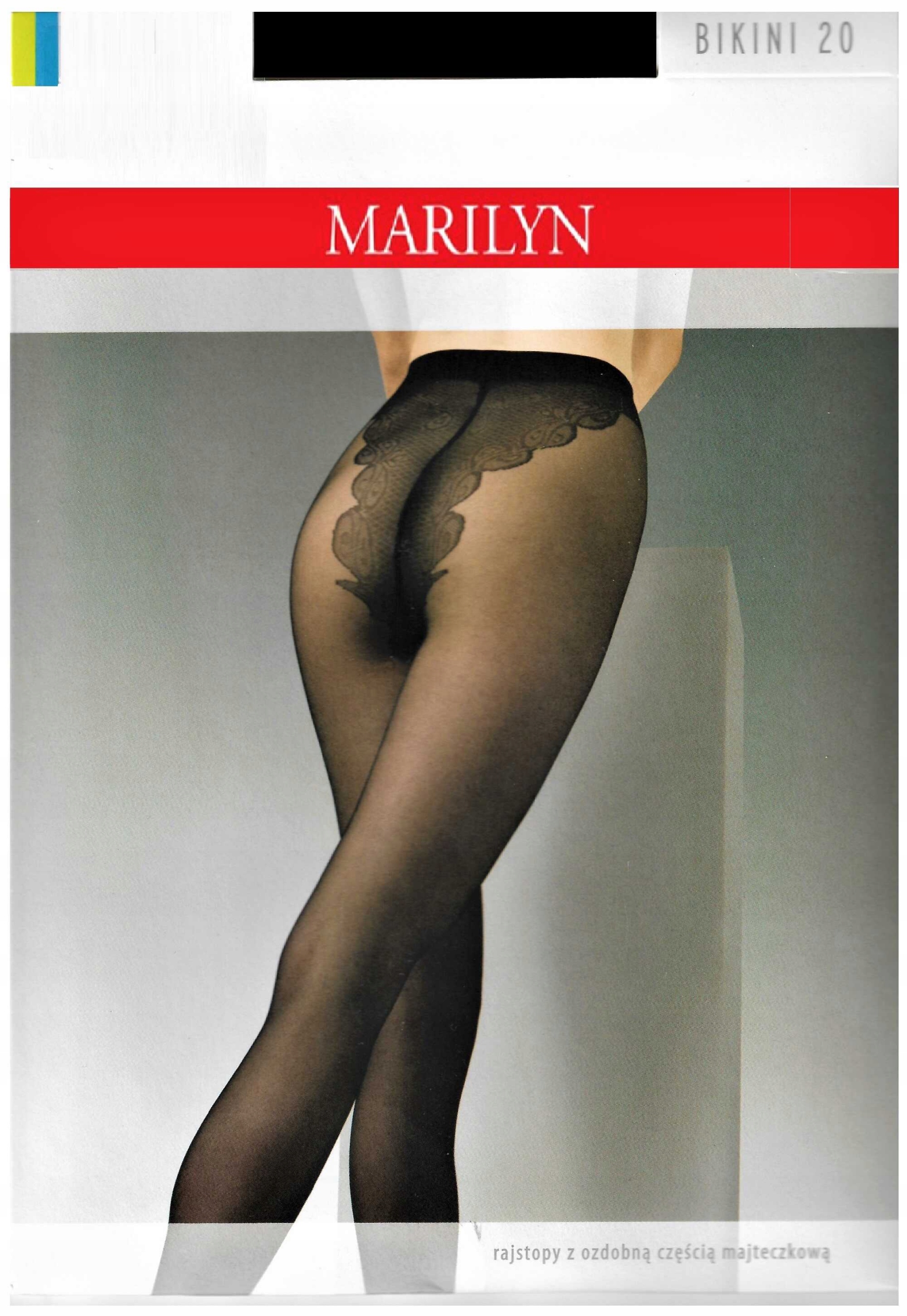 

Rajstopy Marilyn Bikini 20 Den 4-L Nero