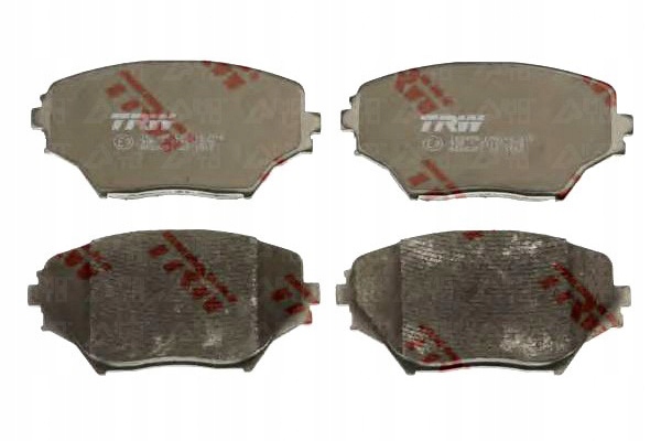 Trw Brzdové Destičky Toyota Rav 4 II 1.8 Vvti (cla