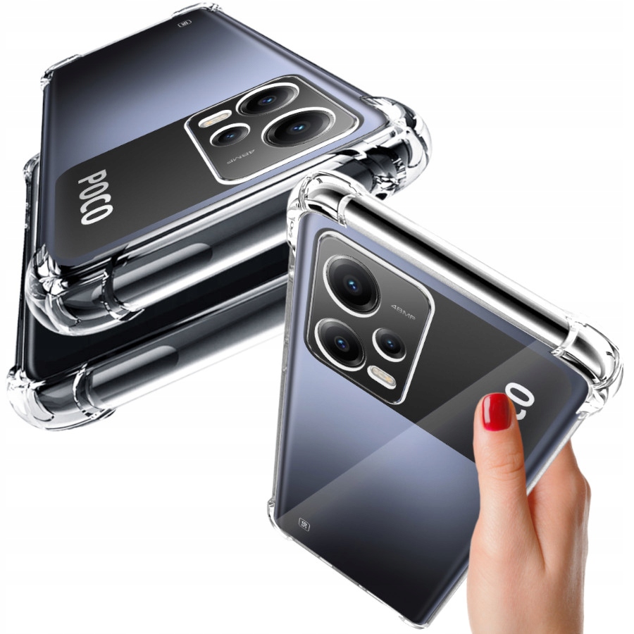 

Etui Pancerne Shock Case Do Poco X5 5G Szkło