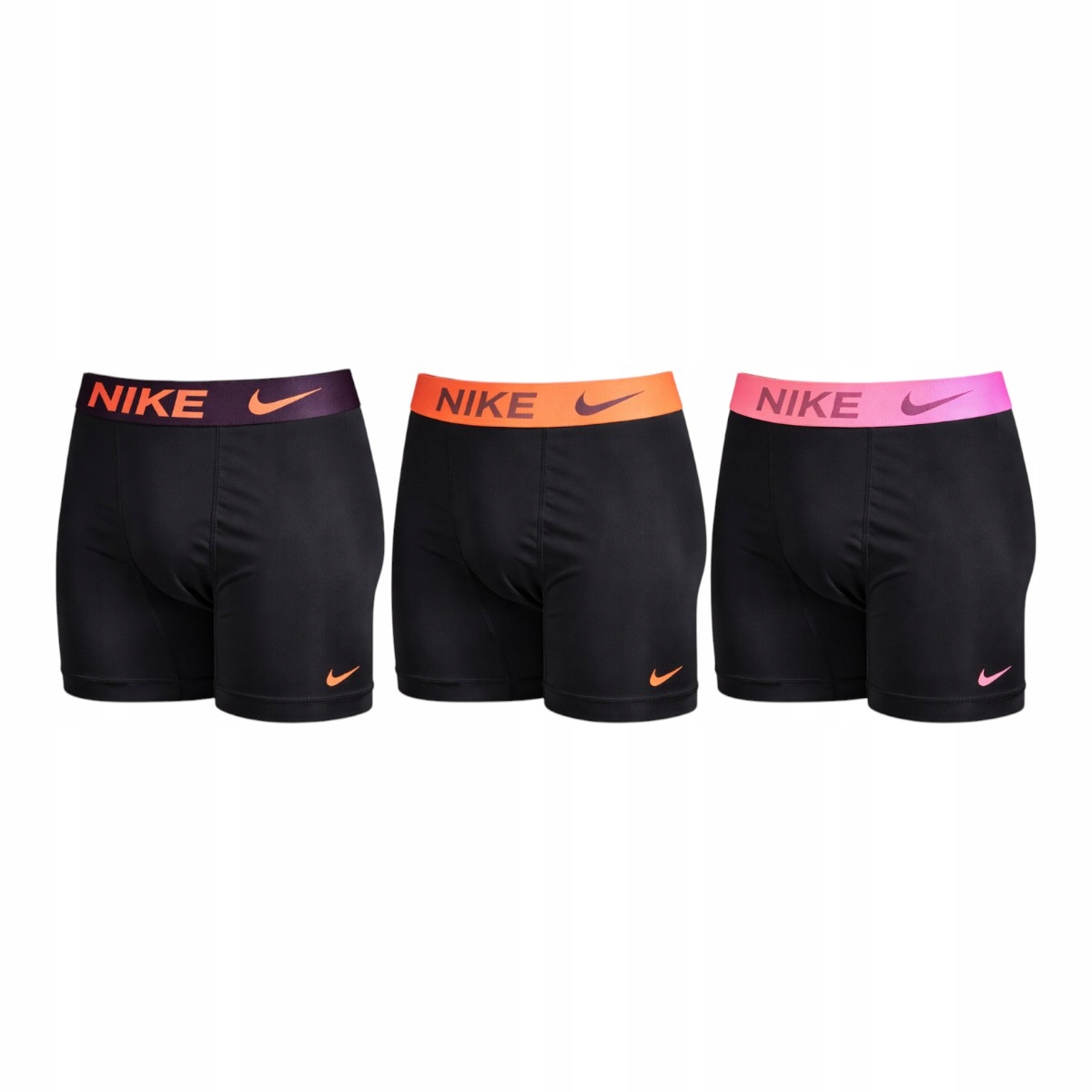 Nike Pánské Boxerky Boxer 3PK Černé vel. L