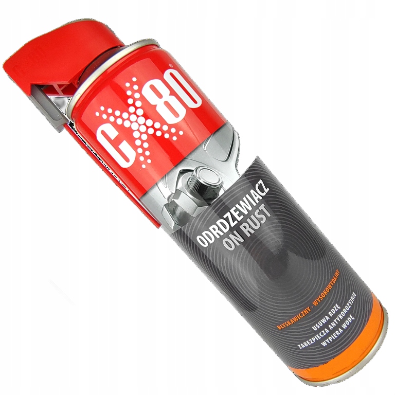 CX80 On Rust Duo odrdzewiacz w sprayu z aplikatorem 500 ml