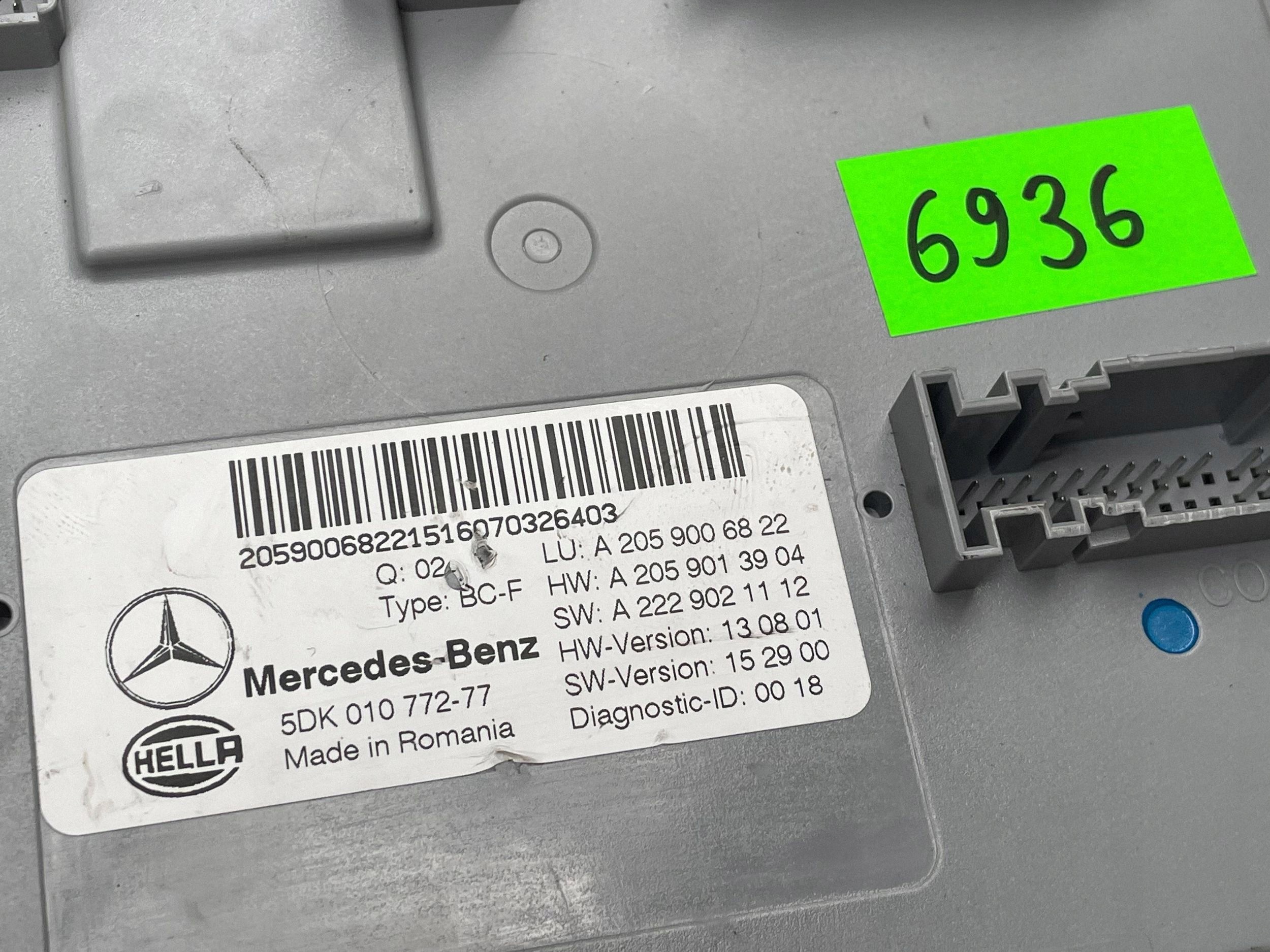 MERCEDES C KLASA W205 modulo SAM 2059006822 !J