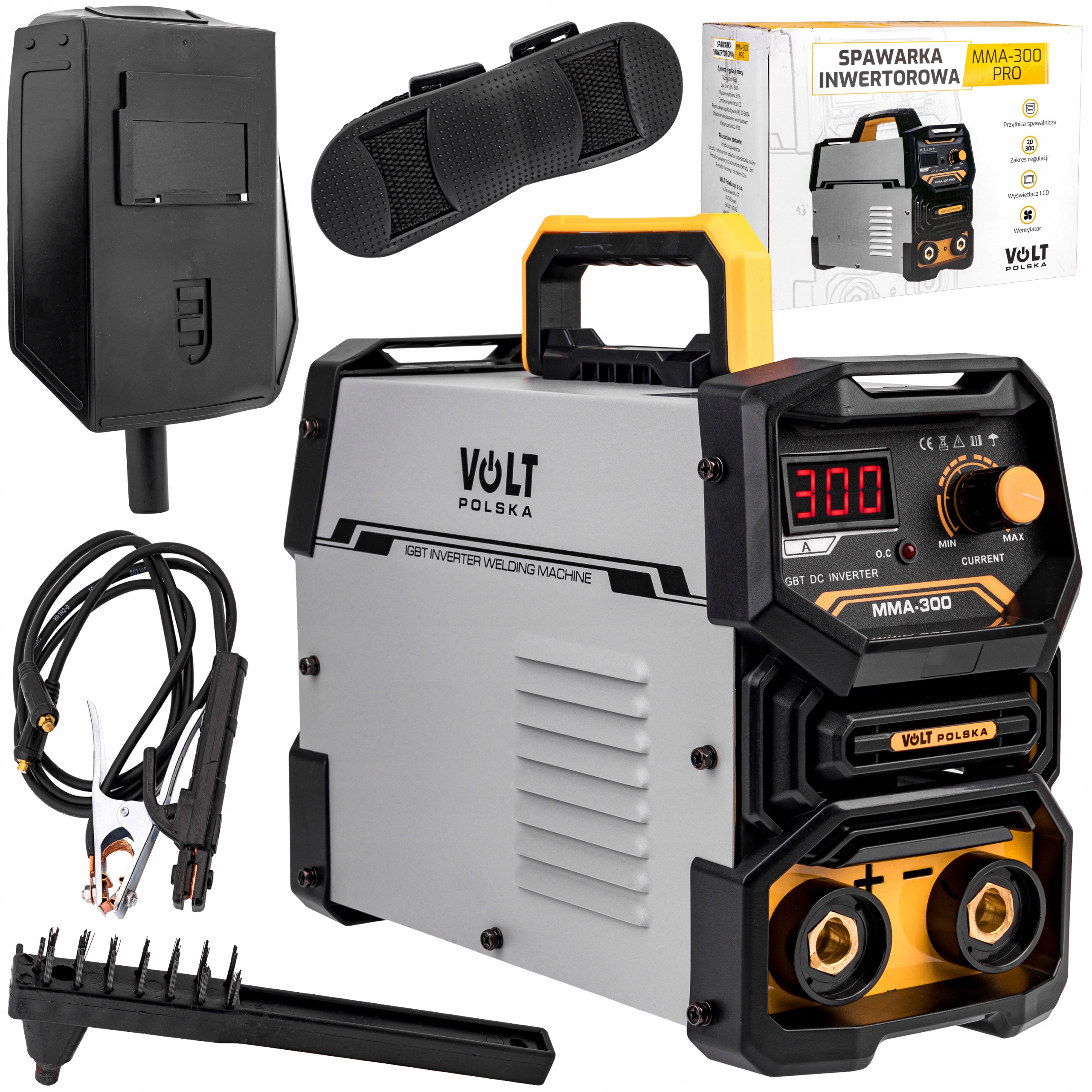 ИНВЕРТОРНЫЙ СВАРОЧНЫЙ АППАРАТ MMA 300A IGBT LCD