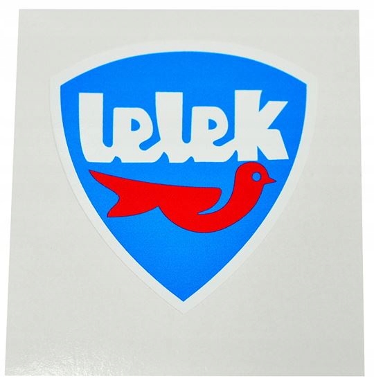 

Naklejka Lelek logo niebieska boczka Wsk