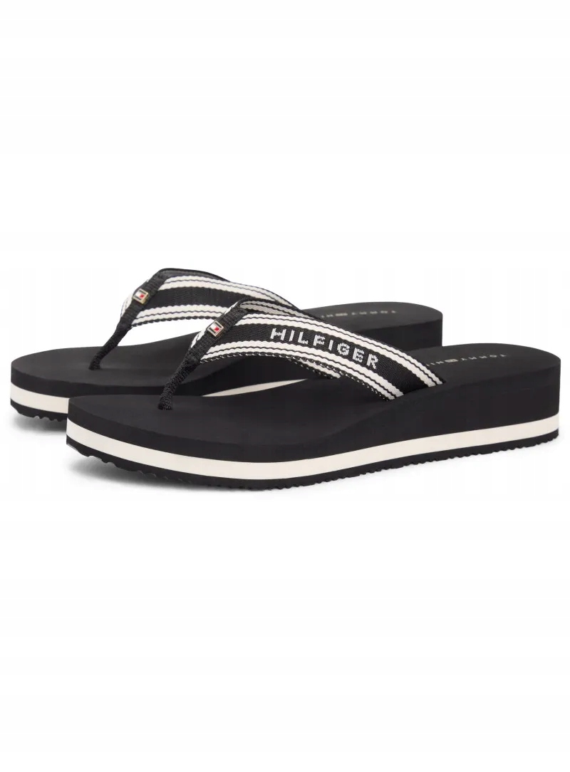 Žabky Tommy Hilfiger Th Corp Mid Wedge FW0FW09195 Bds 37