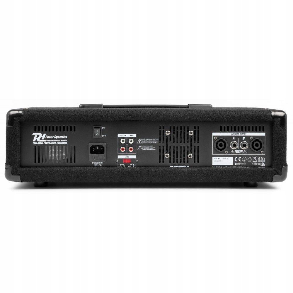 Powermikser 4-kanałowy 800W PD MP3 BT SD koncert Model PDM-C405A