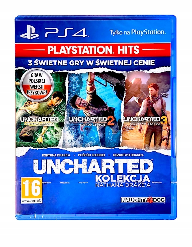 Uncharted: коллекция Натана Дрейка PlayStation 4 (PS4)