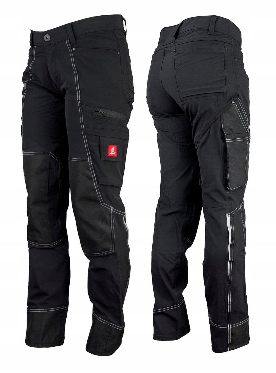 Spodnie Elastyczne robocze Bojówki Wytrzymałe Taktyczne