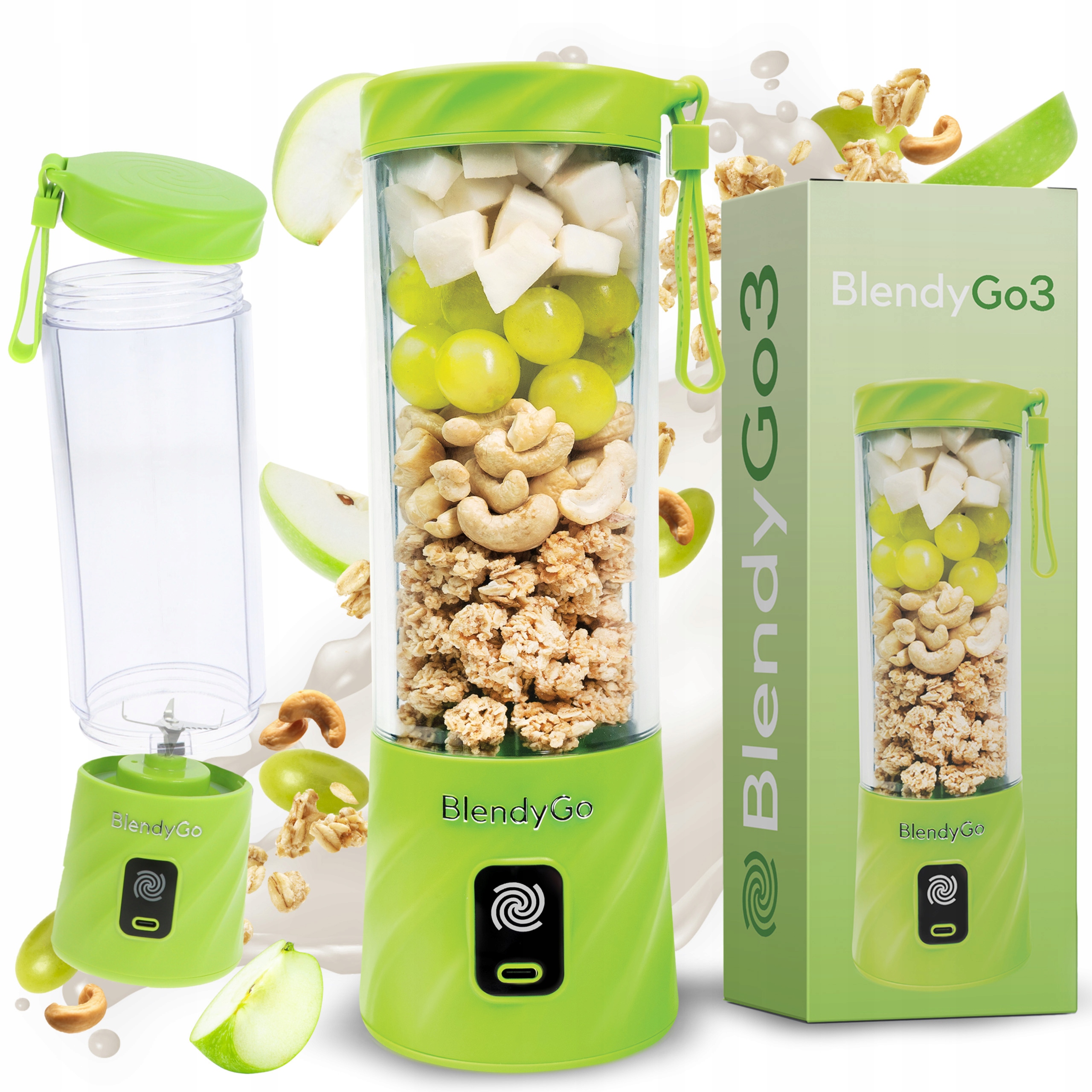 Originálny mixér BlendyGo 3 Bezdrôtový Usb Blender novej generácie