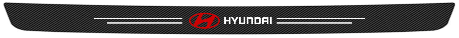 

Osłona naklejka na zderzak, bagażnik Hyundai