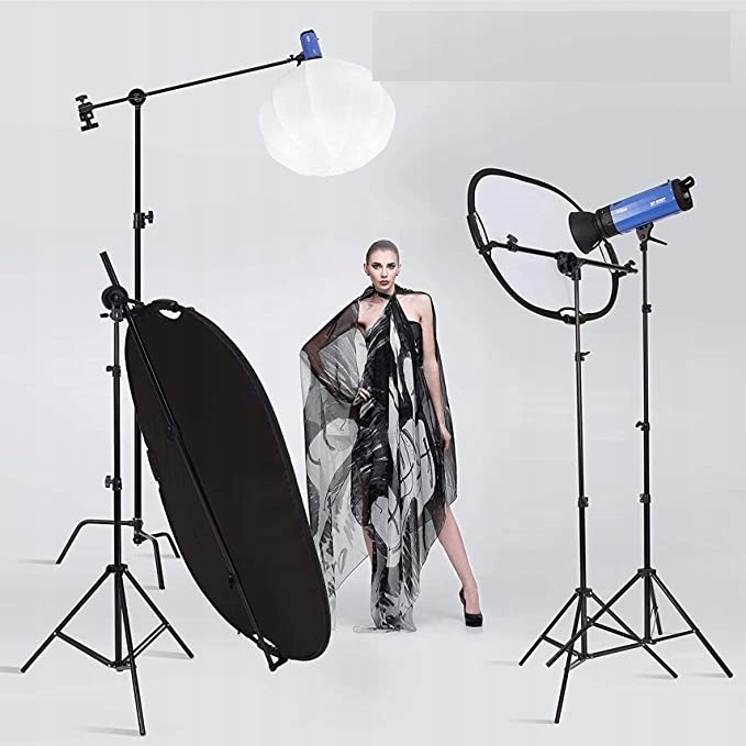 SKŁADANY OWALNY REFLEKTOR DO FOTOGRAFII 120X80CM Model 143CM