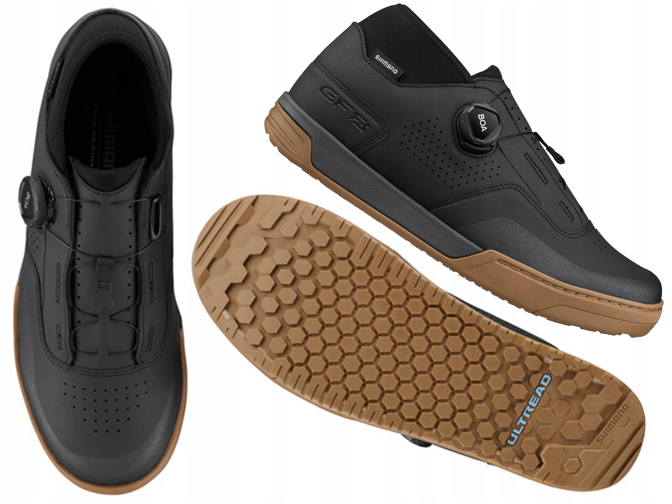 Buty MTB Shimano SH-GF800 platformowe czarne