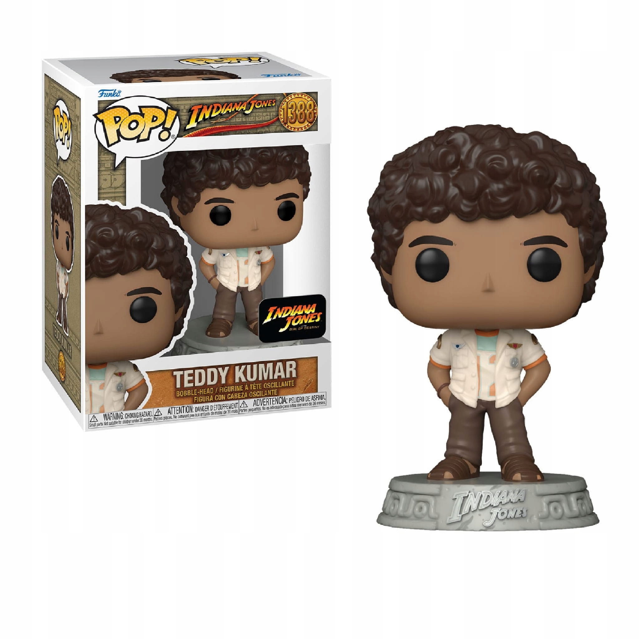 Funko pop! Indiana Jones Teddy Kumar #1388