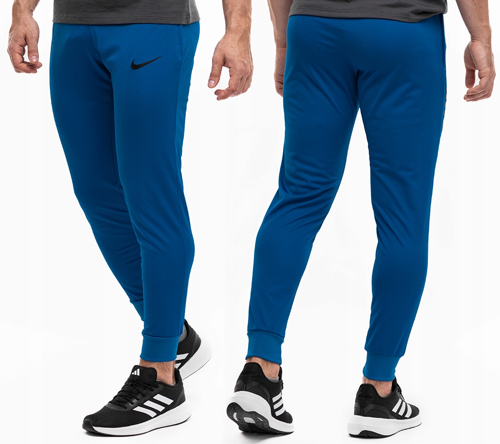 Nike pánské sportovní tréninkové tepláky, pohodlné tepláky s logem vel L