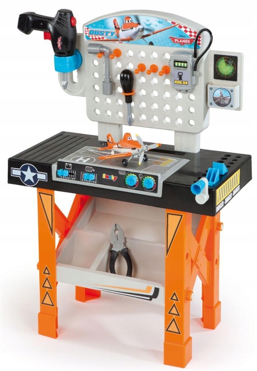 Smoby 500255 Warsztat Z Narzedziami Samoloty