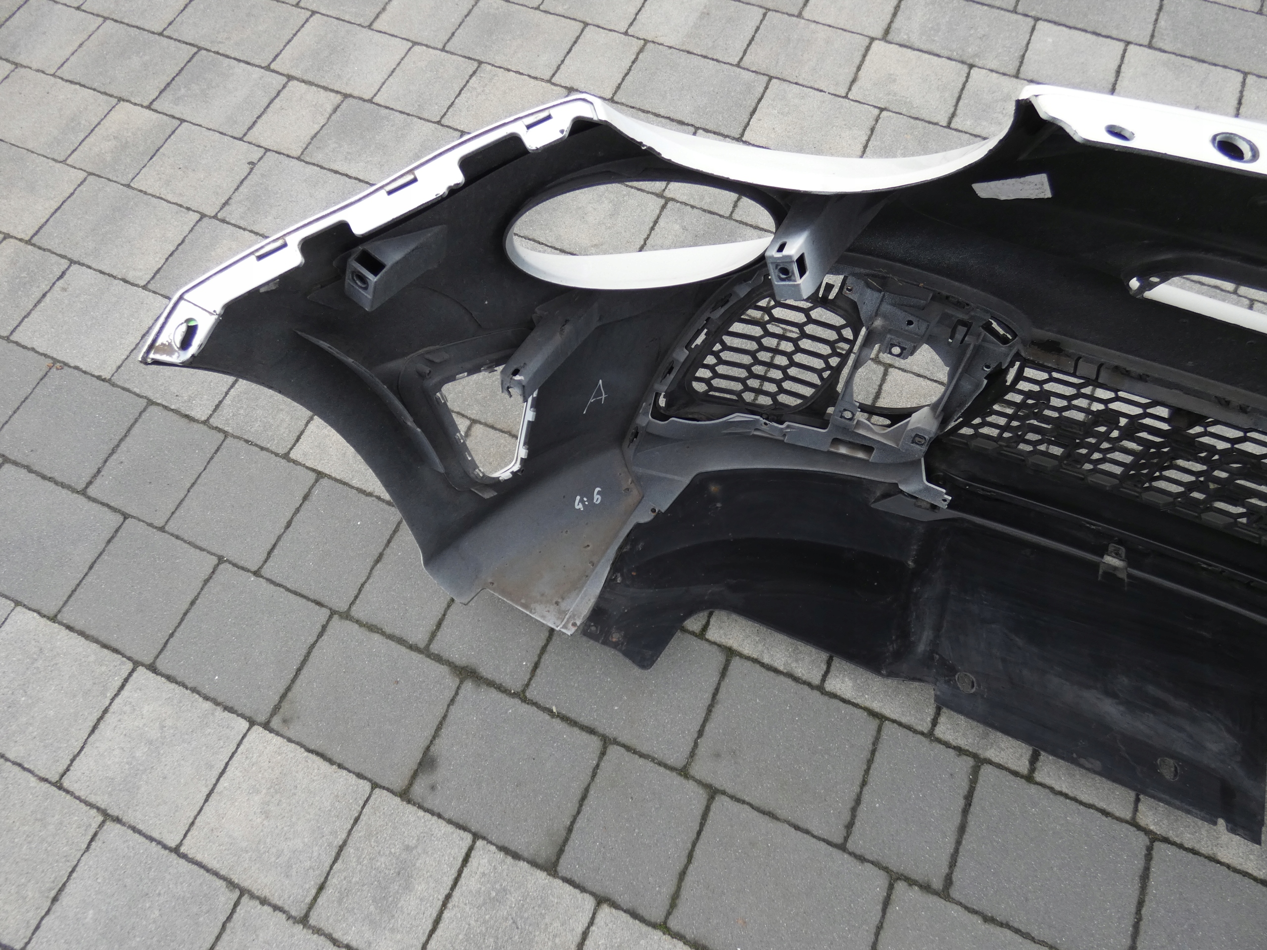 FIAT 500 abarth рестайлинг бампер передний