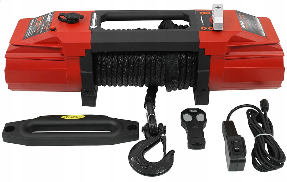 Elektrický Navijak 12V 6120KG Lanový Navijak Do Auta 24 M