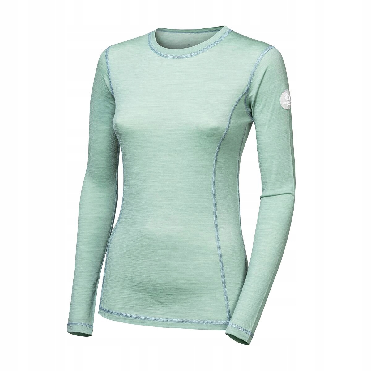 Sensor Merino Air dámské triko dl.rukáv basil green velikost S