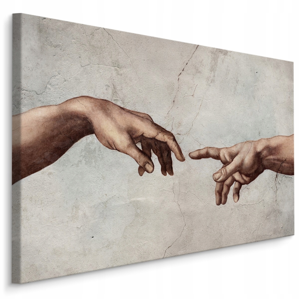 Obraz Stworzenie ADAMA Stary Testament 3D 90x60