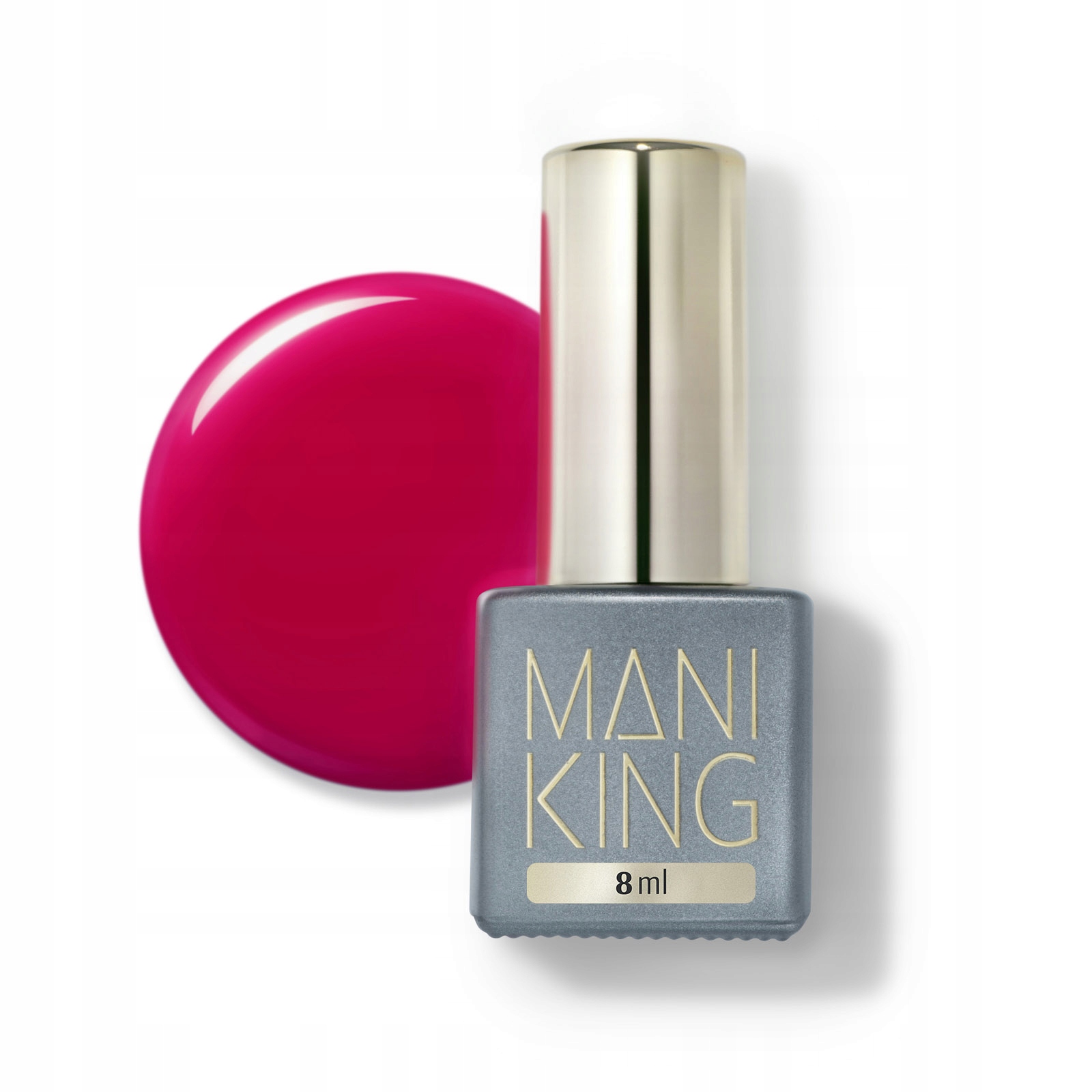 

Lakier Hybrydowy Czerwony Red Mani King M078 8 ml