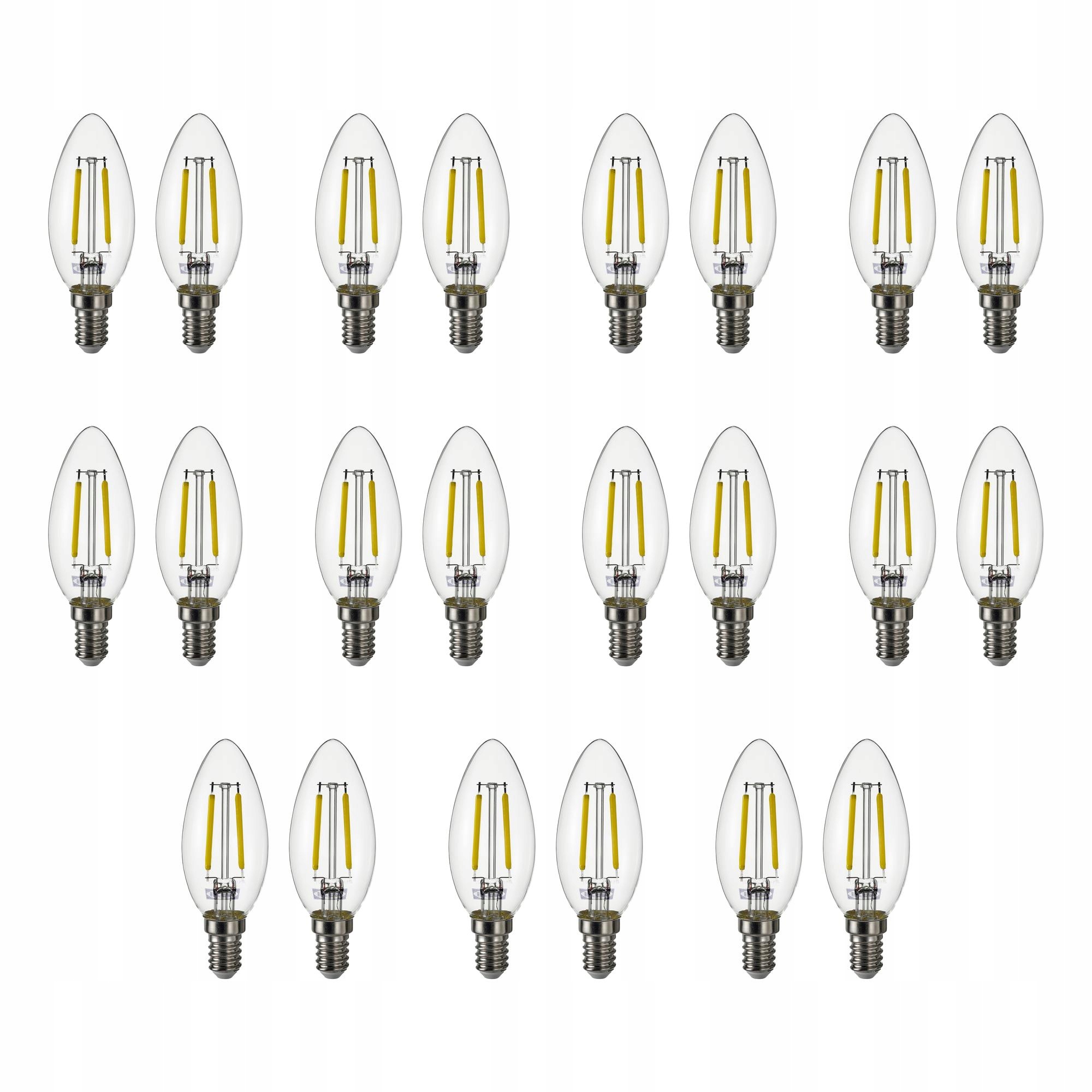 11 ks Led žárovka E14 250lm 2700K Teplá bílá 25,000h