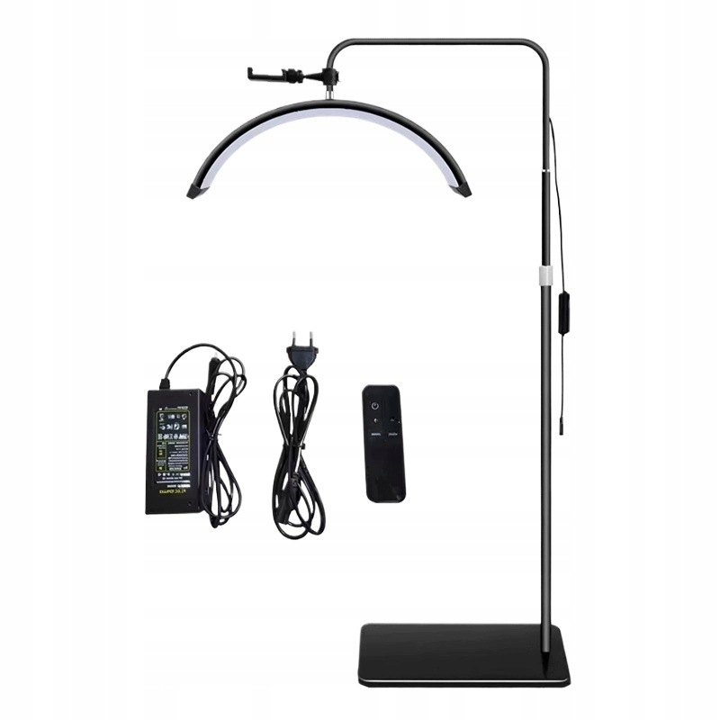 Podlahová Kosmetická Lampa Univerzální, Nastavitelná Pro Prodlužování Řas, Led