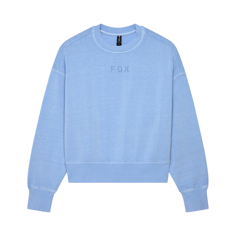 Mikina Fox Lady Wordmark Oversized Fleece Crew Cashmere Blue M