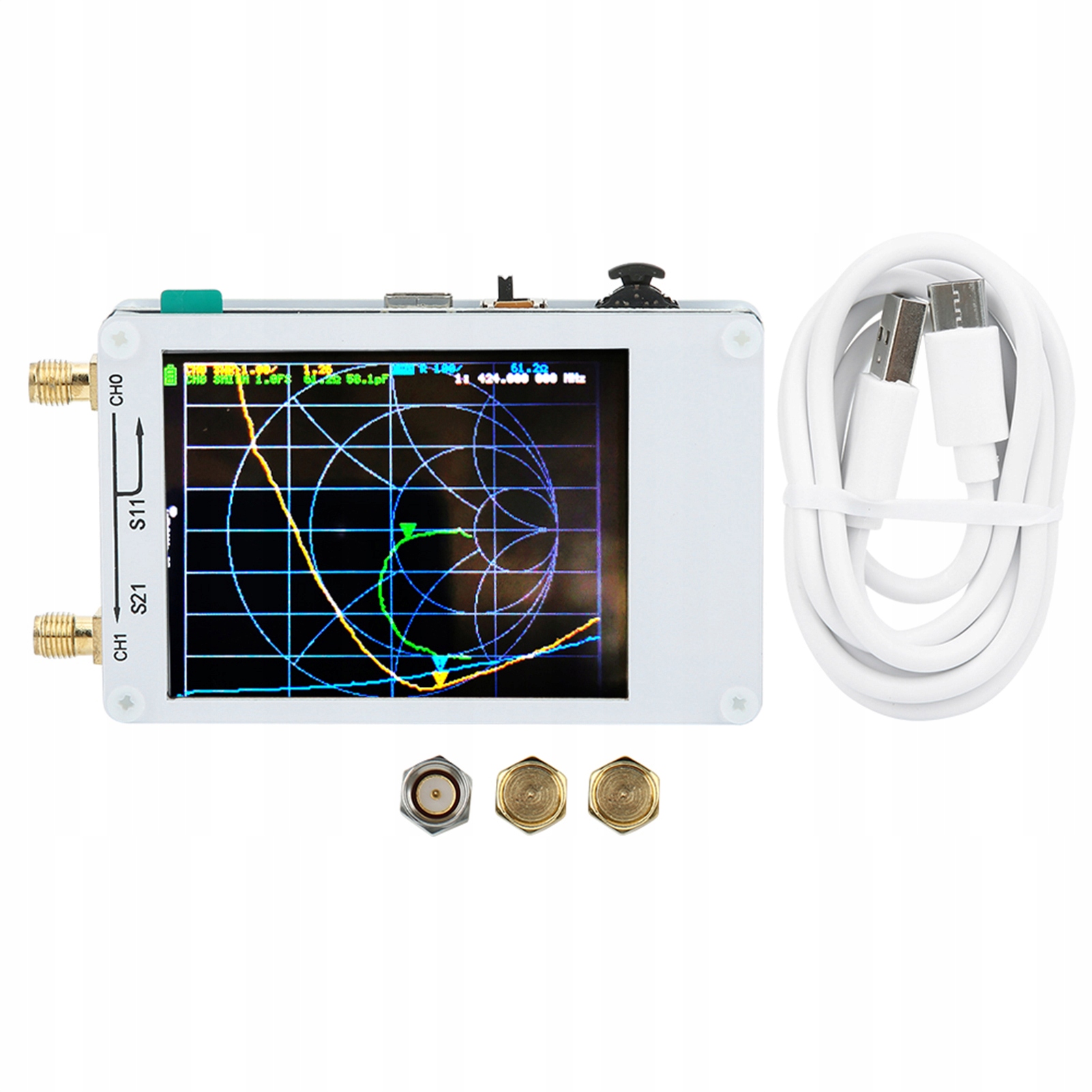 NanoVNA W antenna analyzer 10kHz - 1.5Ghz LCD