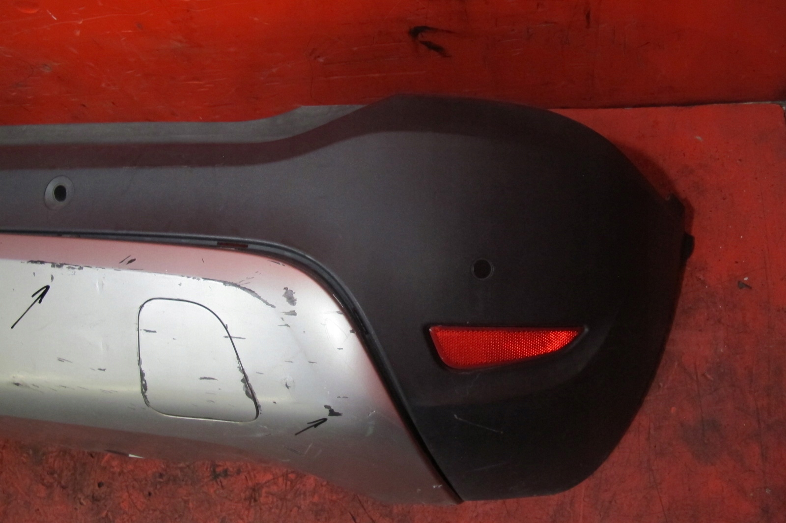 Opel Crossland X P17 H75 bumper rear part rear accessories diffuser sensors PDC