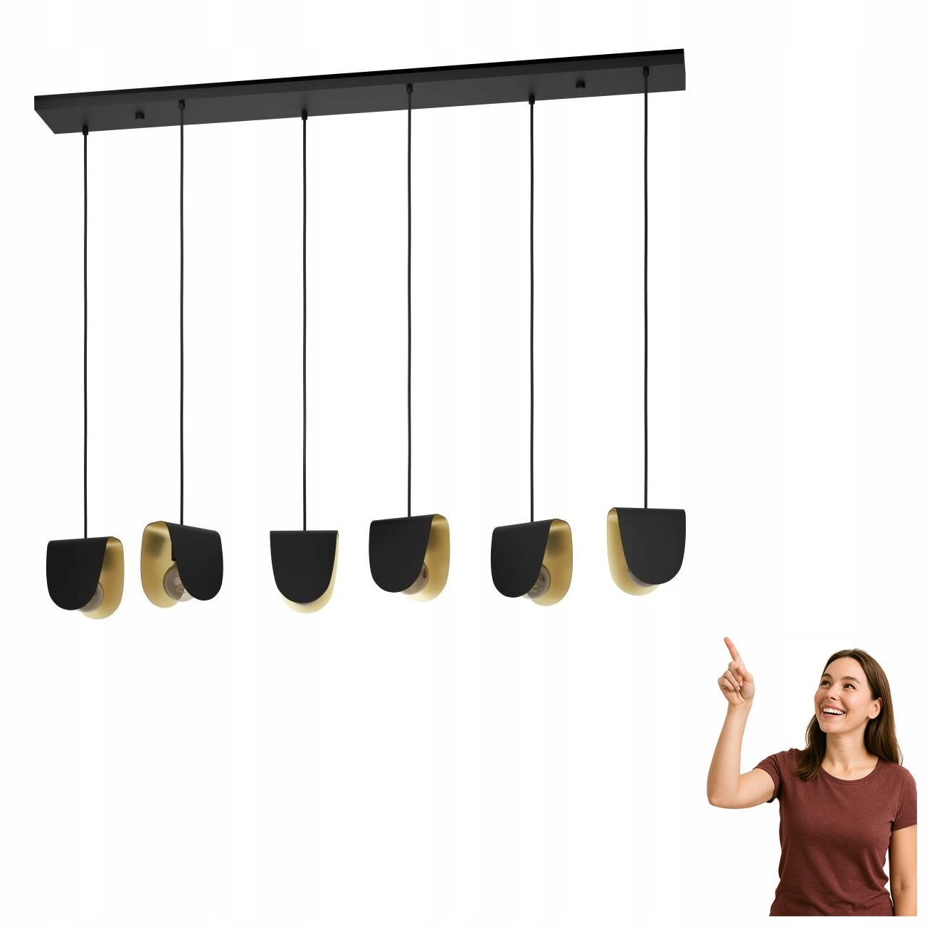 Závěsná lampa Serenara 390184 Eglo