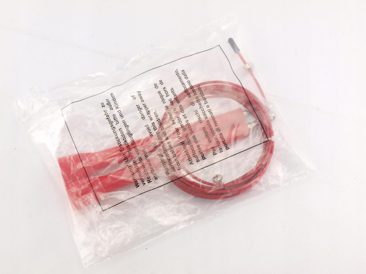 Skakanka AMAZON BASICS Jump Rope czerwona Marka Jump Rope