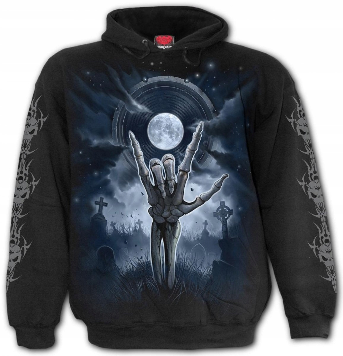 Grim Rocker Mikina Spiral Direct M