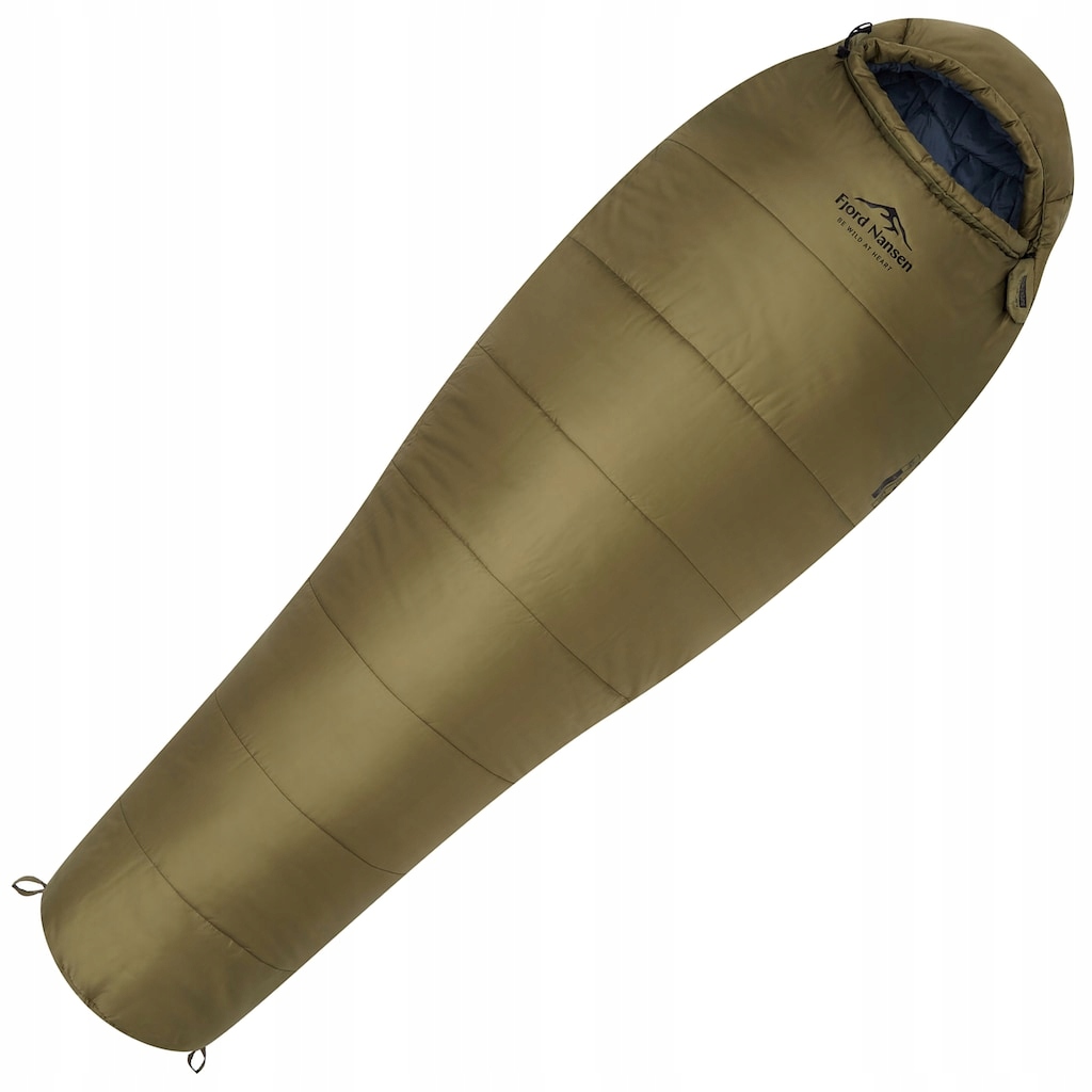 Fjord Nansen pravý turistický spací pytel Fn Hadsel MID olive drab