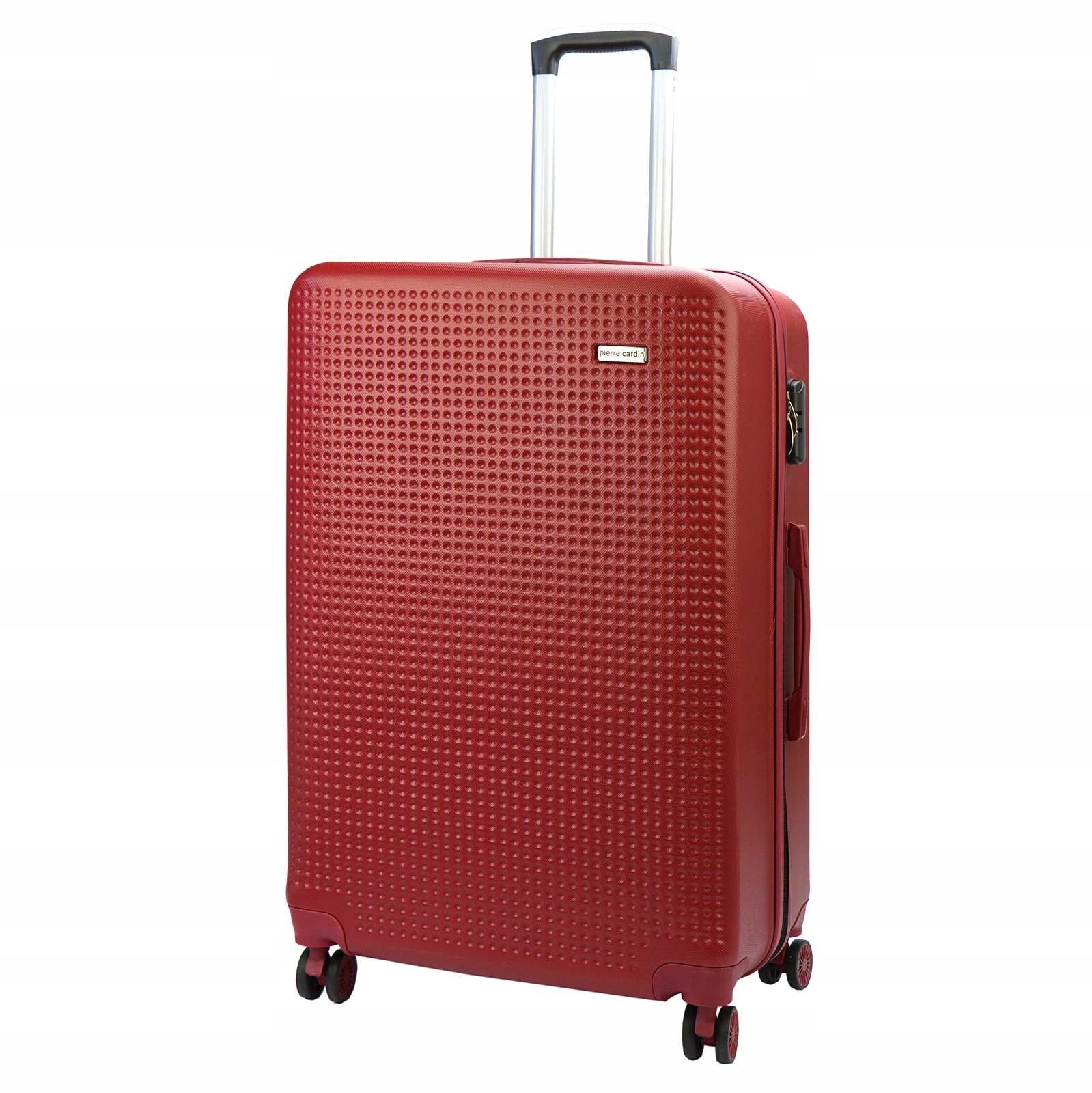 ORYGINALNY ZESTAW TRZECH WALIZEK PODRÓŻNYCH DUŻA ŚREDNIA MAŁA PIERRE CARDIN Rodzaj twarda
