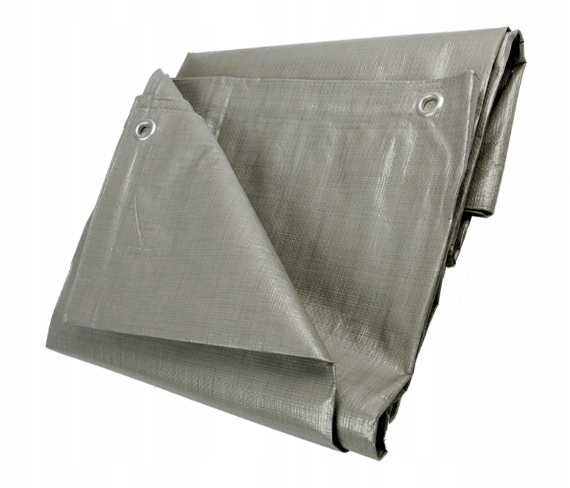 

Plandeka 6x10 Szara Bardzo Gruba 130G/M2
